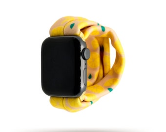 Pink Lemonade Yoga Band® for Apple Watch Series All Versions, Samsung Galaxy, & Fitbit Versa, 38mm 40mm 41mm 42mm 44mm 45mm - Dót Outfitters
