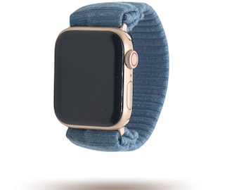 Aegean Blue Zen Yoga Band® for Apple Watch Series All Versions, Fitbit Versa 1-3, Samsung Galaxy, 38mm 40mm 41mm 42mm 44mm 45mm 46mm 49mm