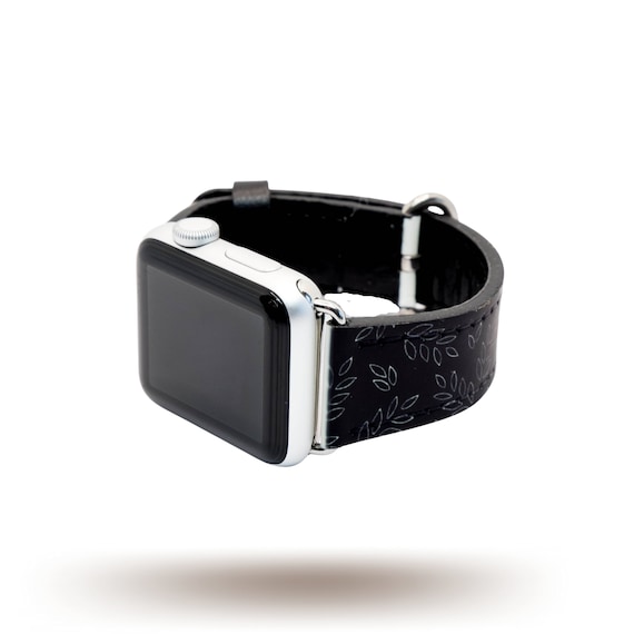 Blackberry Vegan Leather Band for Apple Watch Series 1 2 3 4 5