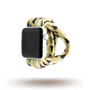 Earthy Pines Yoga Band® for Apple Watch Series (All), Samsung Galaxy, & Fitbit Versa, 38mm 40mm 41mm 42mm 44mm 45mm - Dót Outfitters