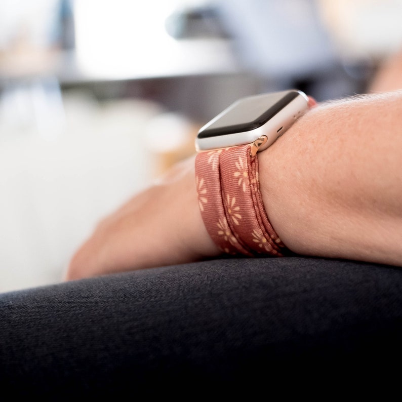 Copper Bloom Yoga Band® for Women's Apple Watch, Samsung & Fitbit Versa - Dót Outfitters