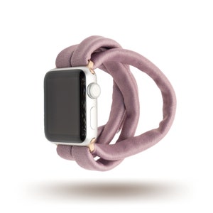 Faded Plum Yoga Band™ for Women's Apple Watch & Fitbit Versa - Dót Outfitters