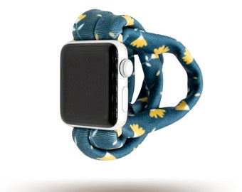 Night Bloom Yoga Band® for Apple Watch Series (All), Samsung Galaxy, & Fitbit Versa, 38mm 40mm 41mm 42mm 44mm 45mm - Dót Outfitters