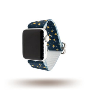Night Bloom | Adjustable Elastic | Apple Watch Series 1-7 | Fitbit Versa 1-3 | Samsung Galaxy | 38mm 40mm 41mm 42mm 44mm 45mm