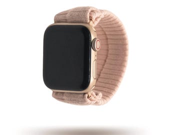 Rose Pink Zen Yoga Band® for Apple Watch Series All Versions, Fitbit Versa 1-3, Samsung Galaxy, 38mm 40mm 41mm 42mm 44mm 45mm 46mm 49mm