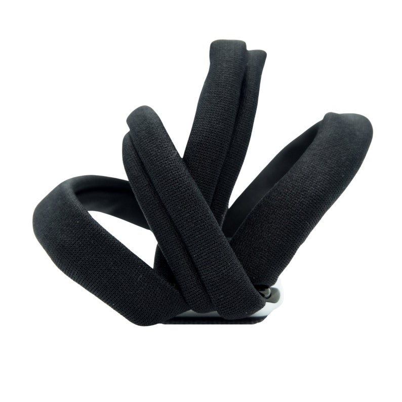 Black Yoga Band® Women's Apple Watch Series 1-8, Fitbit Versa 1-3, Samsung Galaxy, 38mm 40mm 41mm 42mm 44mm 45mm - Dót Outfitters
