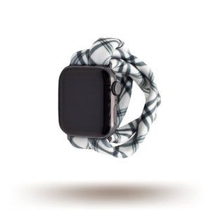 Yule Plaid Yoga Band® for Apple Watch Series (All), Samsung Galaxy, & Fitbit Versa, 38mm 40mm 41mm 42mm 44mm 45mm - Dót Outfitters