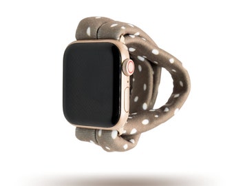 Hot Cocoa Yoga Band® for Apple Watch Series (All), Samsung Galaxy, & Fitbit Versa, 38mm 40mm 41mm 42mm 44mm 45mm - Dót Outfitters