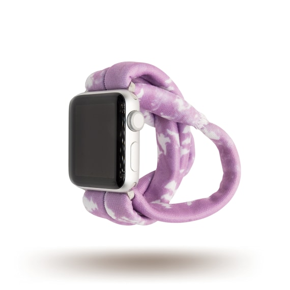 Purple Tie Dye Yoga Band® for Apple Watch Series (All), Samsung Galaxy,  Fitbit Versa, 38mm 40mm 41mm 42mm 44mm 45mm 46mm Dót Outfitters
