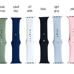 Polka Dot Watch Band | Engraved Watch Band | Silicone Watch Band | Compatible with Apple Series 6,5,4,3,2,1 | 38mm 40mm 42mm 44mm Bild 8