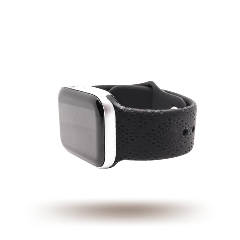 Southwest Dots | Engraved Watch Band | Silicone Watch Band | Compatible with Apple Series 6,5,4,3,2,1 | 38mm 40mm 41mm 42mm 44mm 45mm bild 4