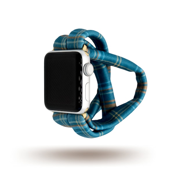 Fall Flannel Yoga Band® for Apple Watch Series (All), Samsung Galaxy, & Fitbit Versa, 38mm 40mm 41mm 42mm 44mm 45mm - Dót Outfitters