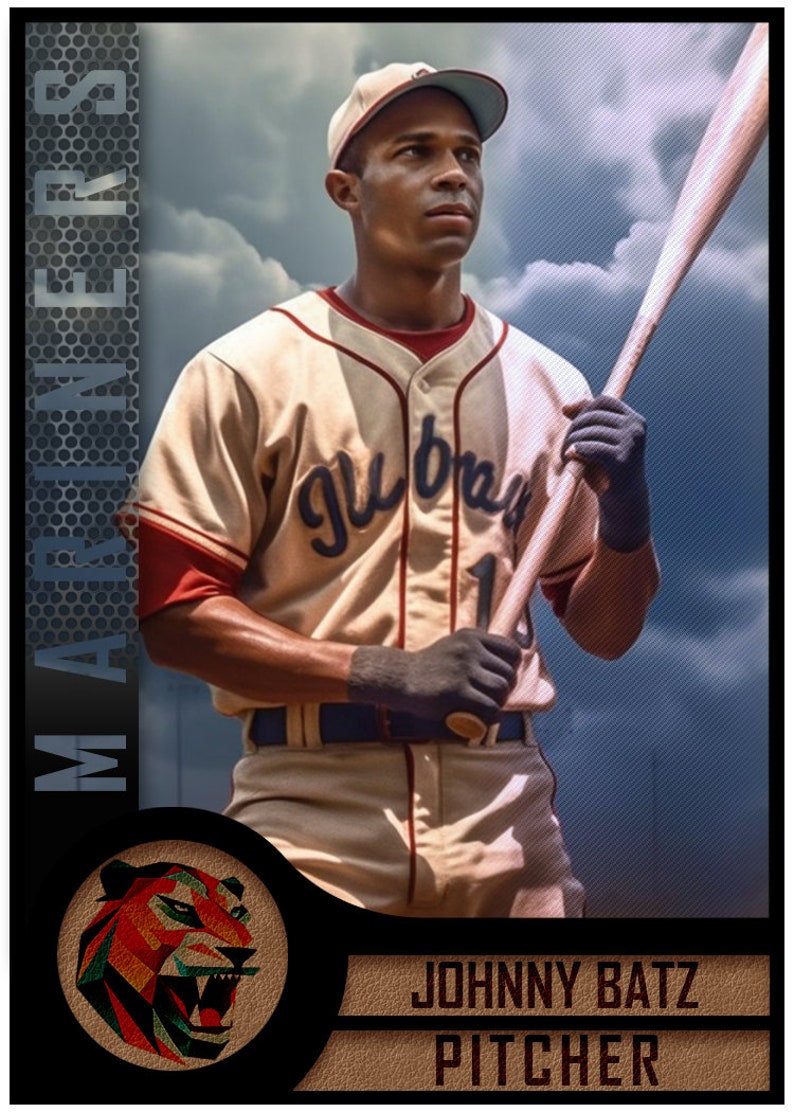 Baseball Card Template V4, Trading Card Template, Design for ALL Sports