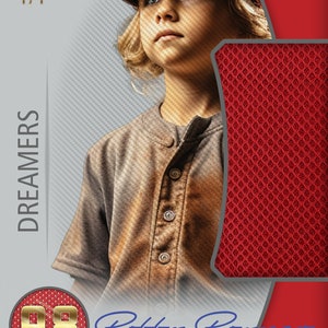 Modello di carta da baseball, modello di carta da baseball Astro, modello di carta collezionabile, Design per TUTTI gli sport, Completamente personalizzabile per tutti gli sport.