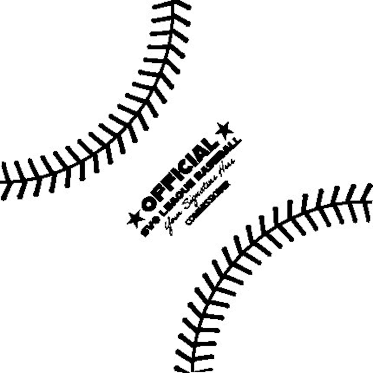 Baseball Stitches Svg, Baseball Laces Svg, Baseball Svg, Baseball
