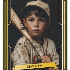 Modello di carta da baseball v19, modello di carta collezionabile, Design per TUTTI gli sport modello .psd Completamente personalizzabile, calcio, hockey, basket
