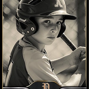 Baseball Karten Vorlage v16, Sammelkarten Vorlage, Design für ALLE Sportarten .psd Vorlage Vollständig anpassbar