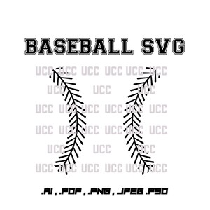 Baseball Stitches Svg, Baseball Laces Svg, Baseball Svg, Baseball Stitches Cut File, Baseball Stitches Vector, Baseball Laces Cut File