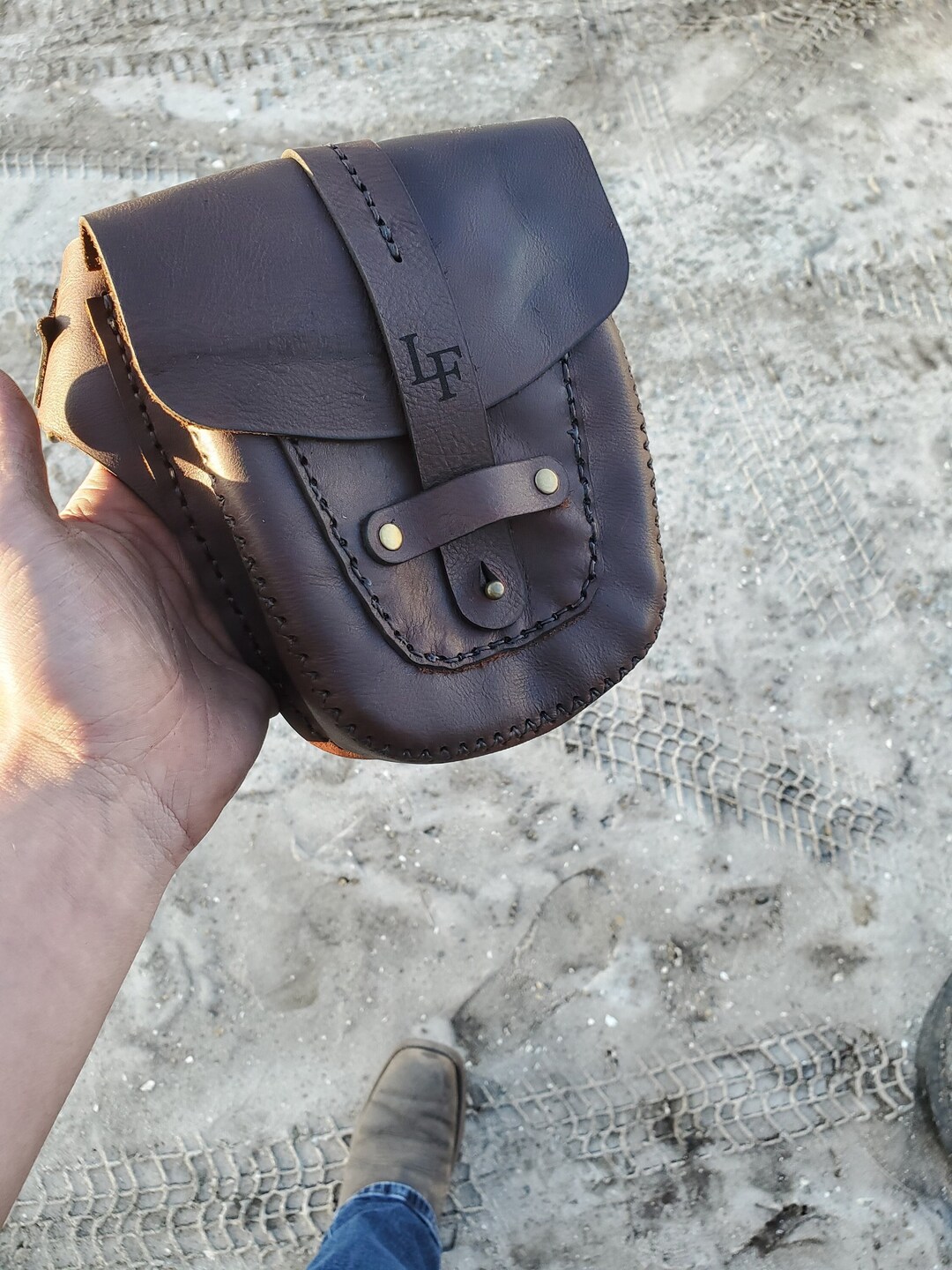 Custom Hand Made Engraving Leather Hip Bags Etsy