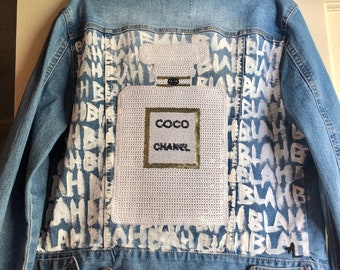 chanel jeans jacket