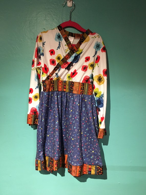 Vestido de kimono de corte tibetano | Etsy México