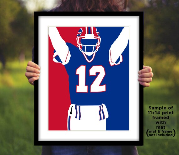 buffalo bills home jersey color