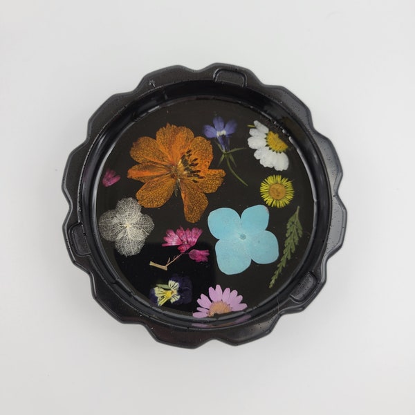 Flower Resin Ashtray Etsy