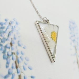 Real flower necklace, Pressed Flower Necklace, Woodland necklace, Terrarium necklace, Botanical necklace, Real flower pendant, Gifts for her