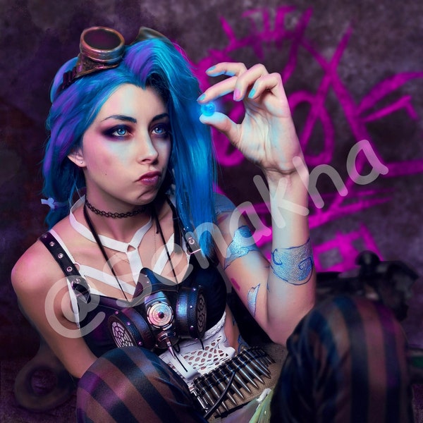 Jinx Zaun Cosplay Print