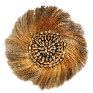 Wall decoration in natural Abaca fibers