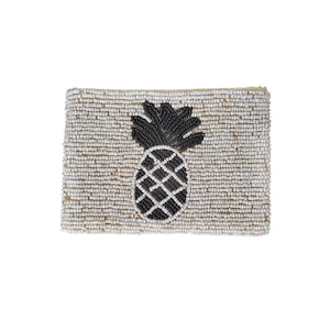 Ananas-Portemonnaie in Glasperlen