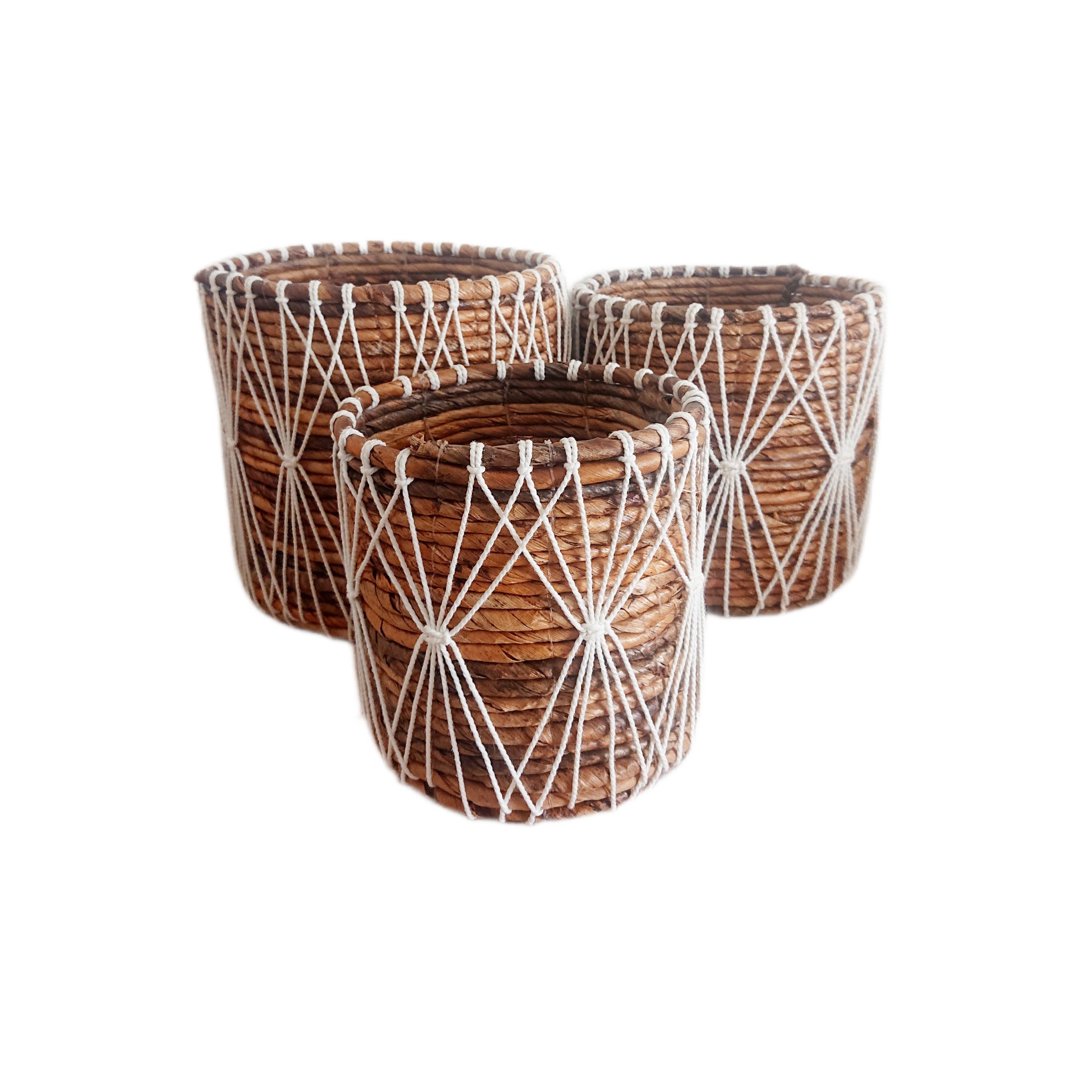 Panier Marcy en Feuille de Bananier