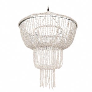 Chandelier - "Anna" shell pendant light