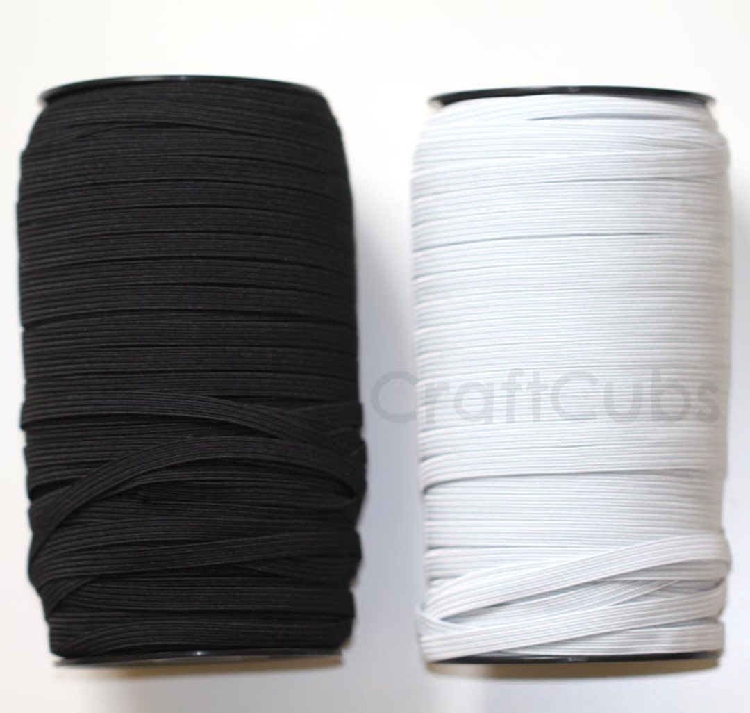 144 Yards Roll of 1/4 Inch (6mm) Braided 8 Cord Elastic - Etsy