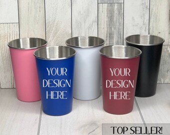 printing on stainless steel cups