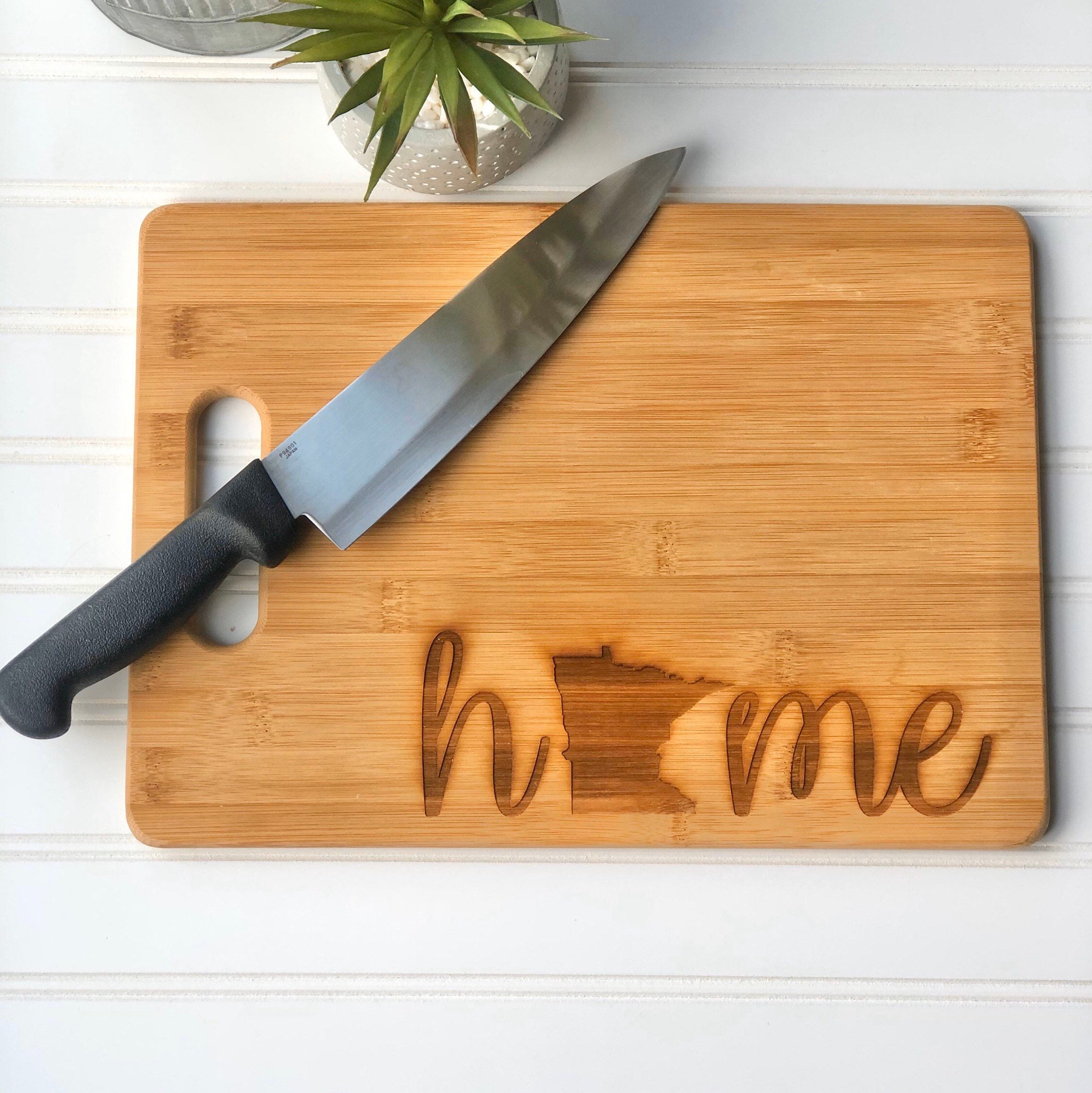 Personalized Cutting Board, Home State Cutting board, Anniversary Gift, Gifts for New Couple, Housewarming Gift, Stocking Stuffer, Christmas