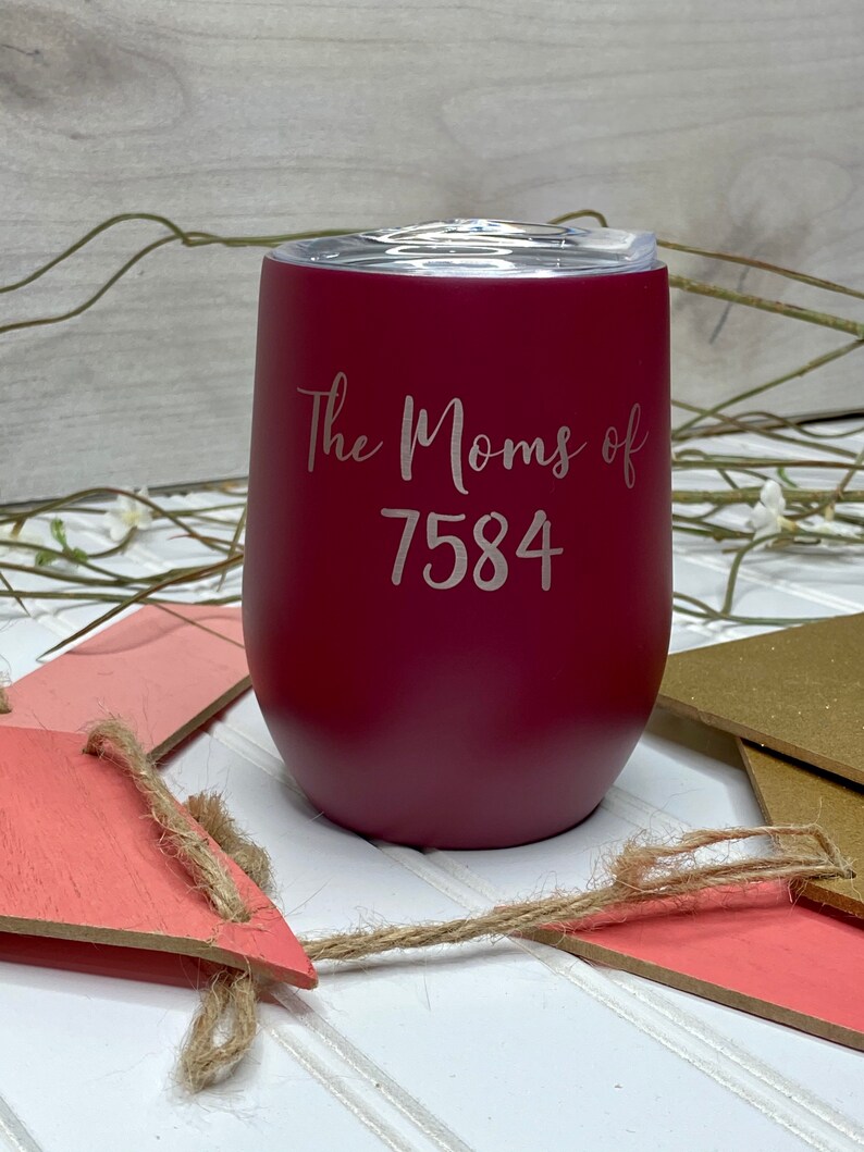 Custom Wine Tumbler Personalized Wedding Favors Insulated Etsy