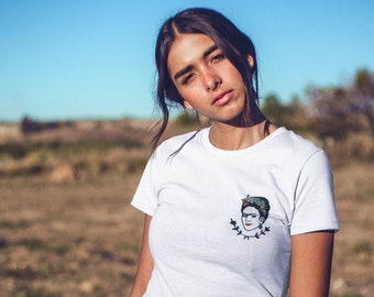 Embroidered Frida Tee
