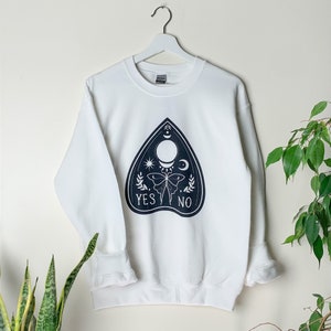 Ouija Planchette Unisex Grunge Aesthetic Sweatshirt