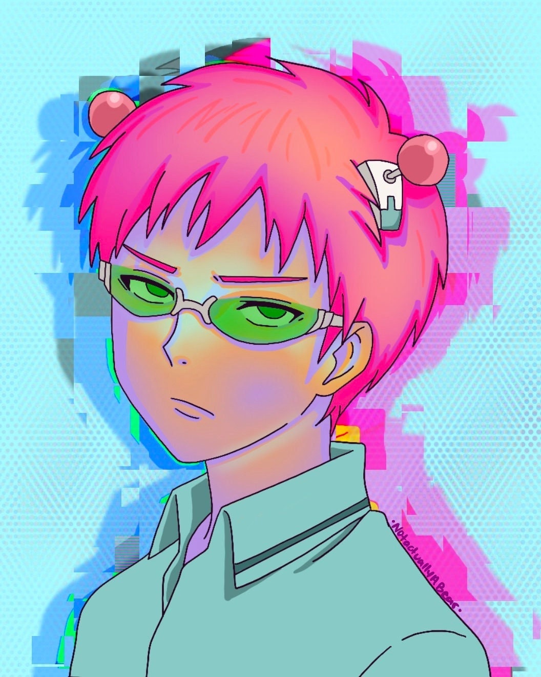 Rainbow Saiki K Etsy