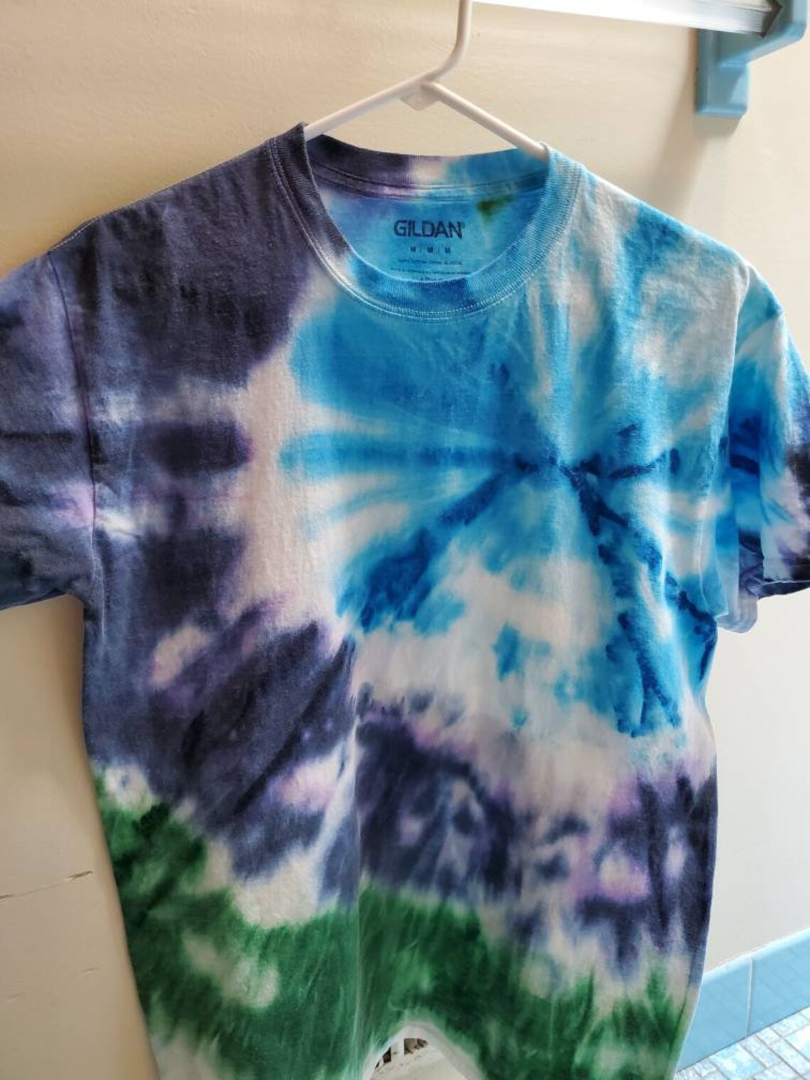 bullseye tie dye shirt