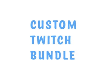 Custom twitch starter bundle