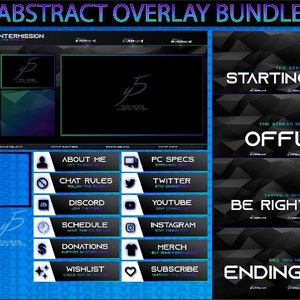 ABSTRACT BUNDLE (BLUE)