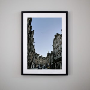 The Skies Above Edinburgh - Scotland Print, Edinburgh Print, Travel Photography, Scotland Photography, Scotland Poster