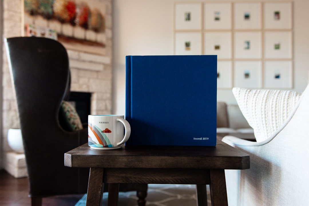 Custom Fabric Cover Photo Book WITH Photo Editing Etsy