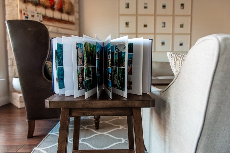 Custom Fabric Cover Photo Book WITH Photo Editing Etsy