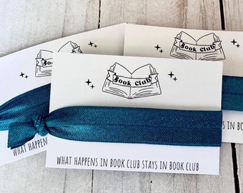 Book Club Girls Gift - Girls Day Favor - Reading Club Gift - Book Club Squad - What Happens at Book Club - Book Host Club Dinner - Bookish