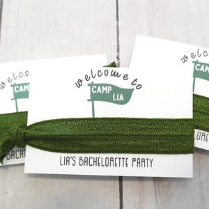 Camp Bachelorette Favor - Last Trail Before the Veil - Camp Bride Theme - Summer Camp Bachelorette - Girls Weekend Lake Bach - Mountain Bach