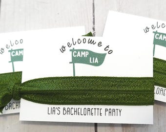 Camp Bachelorette Favor - Last Trail Before the Veil - Camp Bride Theme - Summer Camp Bachelorette - Girls Weekend Lake Bach - Mountain Bach