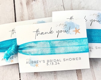 Beach Bridal Shower Favor - Ocean Bridal Theme - Boho Nautical Sea Theme - Summer Beach Bridal Shower - Tropical Favor - Thank you Favor